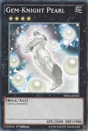 Gem-Knight Pearl (Common) (WIRA-EN042) - Wing Raiders 1st Edition
