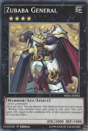 Zubaba General (Common) (WIRA-EN044) - Wing Raiders 1st Edition