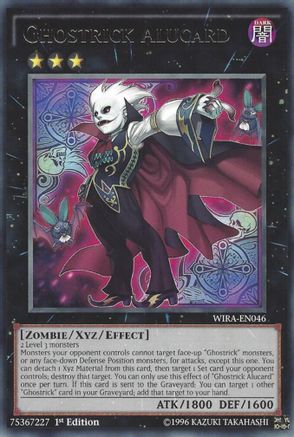 Ghostrick Alucard (Rare) (WIRA-EN046) - Wing Raiders 1st Edition