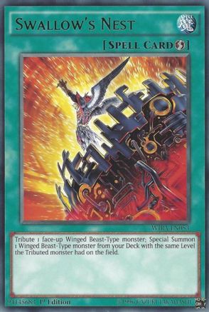 Swallow's Nest (Rare) (WIRA-EN054) - Wing Raiders 1st Edition