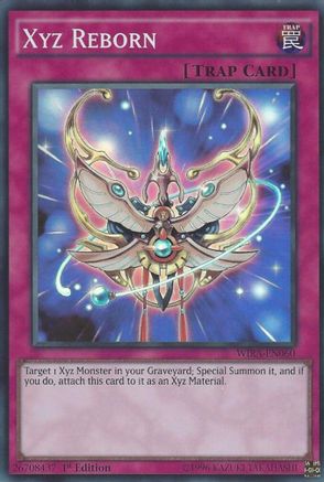 Xyz Reborn (Super Rare) (WIRA-EN060) - Wing Raiders 1st Edition