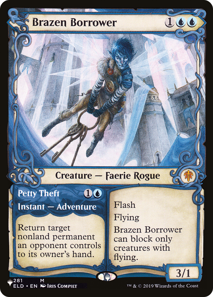 Brazen Borrower (Showcase) (LIST-281/269) [The List]