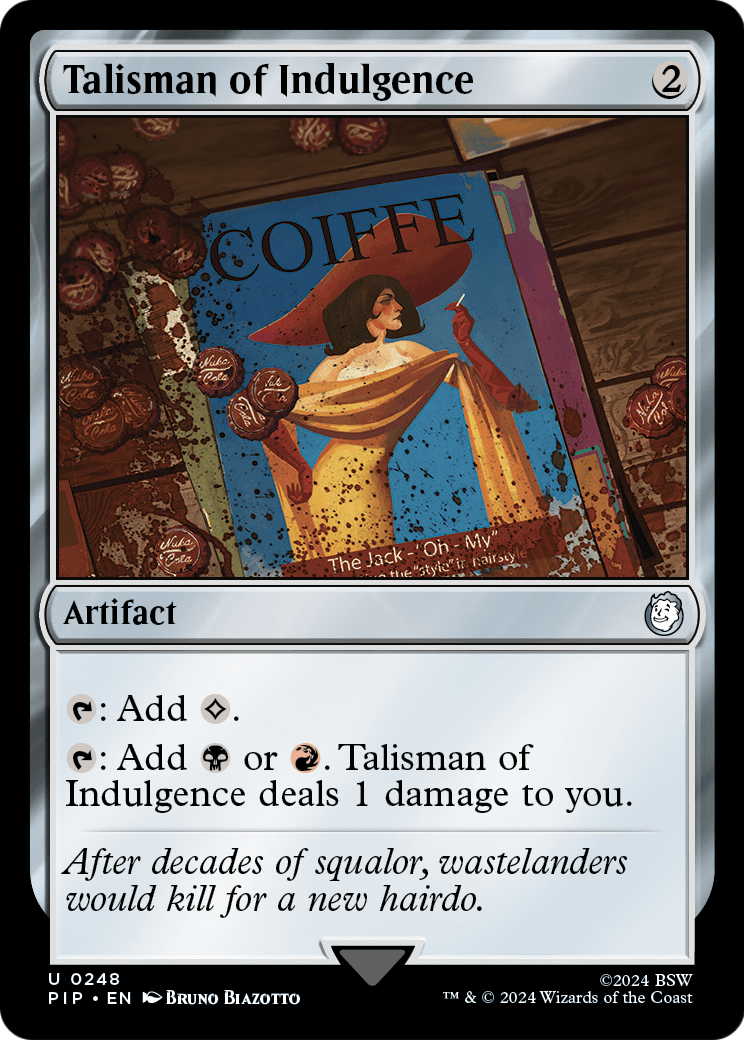 Talisman of Indulgence (PIP-248) [Fallout]