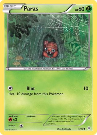 Paras (006/83) [Generations] Reverse Holofoil - Common