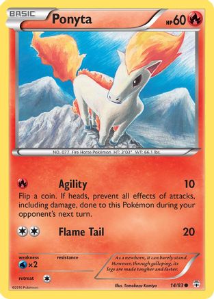 Ponyta (014/83) [Generations] Reverse Holofoil - Common