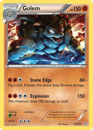 Golem (45/83) [Generations] Holofoil - Holo Rare