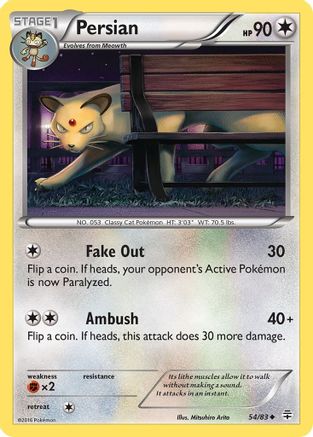 Persian (54/83) [Generations] Reverse Holofoil - Uncommon