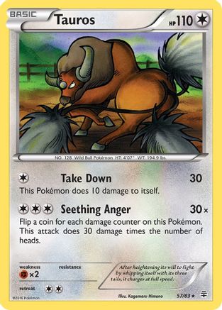 Tauros (57/83) [Generations] - Rare