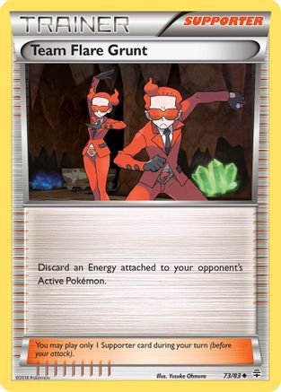 Team Flare Grunt (073/83) [Generations] - Uncommon