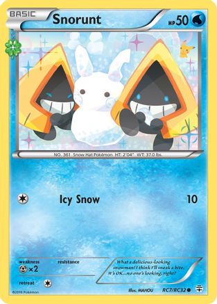 Snorunt (RC7/RC32) [Generations Radiant Collection] - Common
