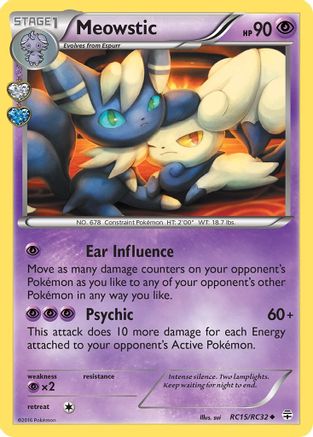 Meowstic (RC15/RC32) [Generations Radiant Collection] Holofoil - Uncommon