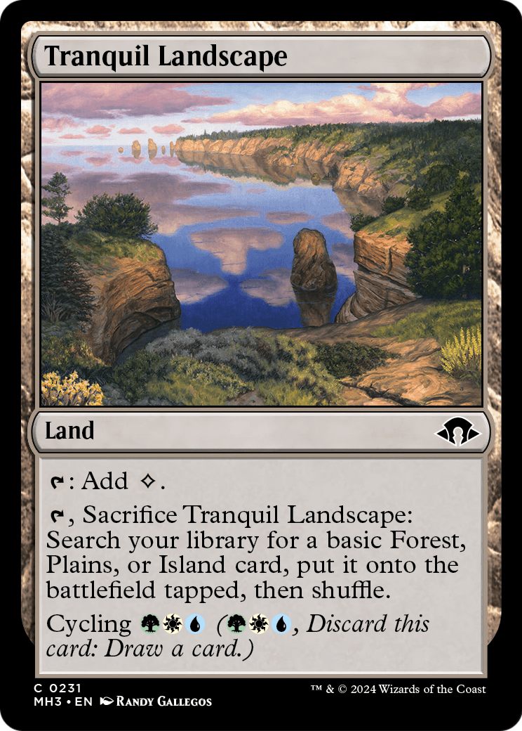 Tranquil Landscape (MH3-231) [Modern Horizons 3]