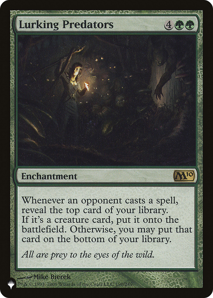 Lurking Predators (LIST-190/249) [The List]