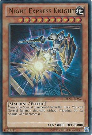 Night Express Knight (Ultra Rare) (ZDC1-EN002) - Yu-Gi-Oh! ZEXAL World Duel Carnival Promos Unlimited