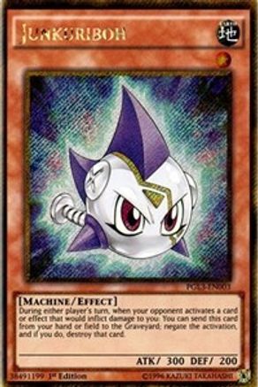 Junkuriboh (Gold Secret Rare) (PGL3-EN003) - Premium Gold: Infinite Gold 1st Edition