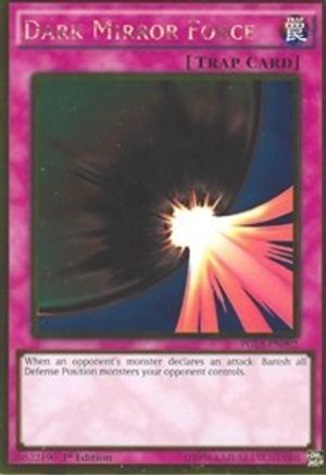 Dark Mirror Force (Gold Rare) (PGL3-EN092) - Premium Gold: Infinite Gold 1st Edition