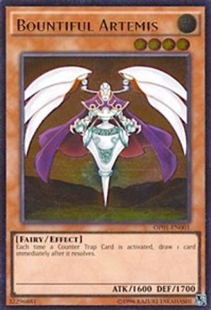 Bountiful Artemis (Ultimate Rare) (OP01-EN001) - OTS Tournament Pack 1 Unlimited