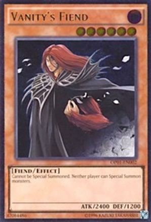 Vanity's Fiend (Ultimate Rare) (OP01-EN002) - OTS Tournament Pack 1 Unlimited