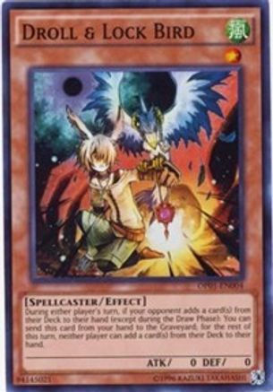 Droll & Lock Bird (Super Rare) (OP01-EN004) - OTS Tournament Pack 1 Unlimited