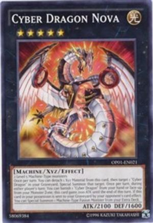 Cyber Dragon Nova (Common) (OP01-EN021) - OTS Tournament Pack 1 Unlimited