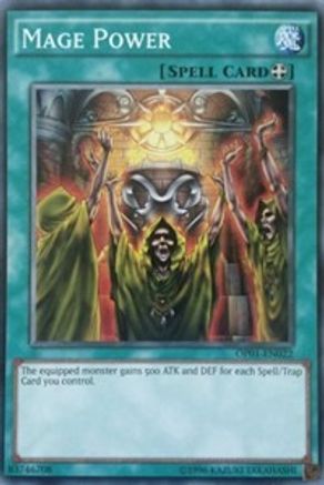 Mage Power (Common) (OP01-EN022) - OTS Tournament Pack 1 Unlimited