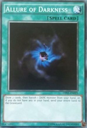 Allure of Darkness (Common) (OP01-EN025) - OTS Tournament Pack 1 Unlimited