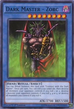 Dark Master - Zorc (Common) (MIL1-EN009) - Millennium Pack 1st Edition