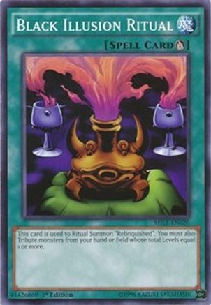 Black Illusion Ritual (Common) (MIL1-EN020) - Millennium Pack 1st Edition