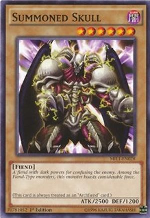 Summoned Skull (Common) (MIL1-EN028) - Millennium Pack 1st Edition