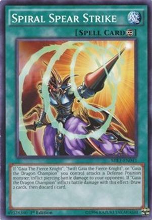 Spiral Spear Strike (Common) (MIL1-EN043) - Millennium Pack 1st Edition