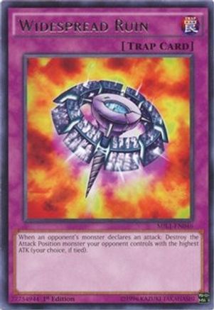 Widespread Ruin (Rare) (MIL1-EN046) - Millennium Pack 1st Edition