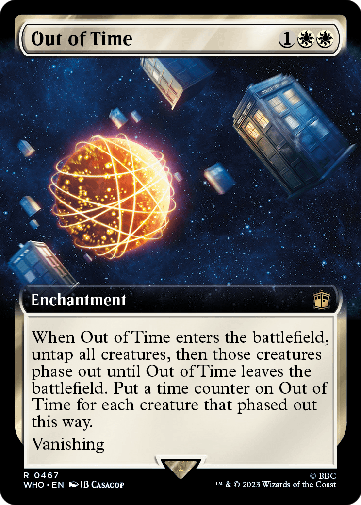 Out of Time (Extended Art) (WHO-467) [Doctor Who]