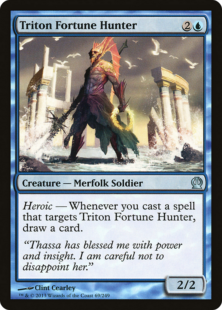 Triton Fortune Hunter (THS-069) [Theros]