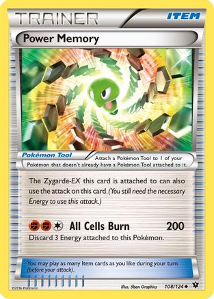 Power Memory (108/124) [XY  Fates Collide] - Uncommon