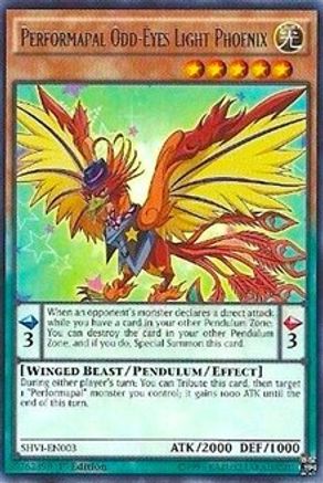 Performapal Odd-Eyes Light Phoenix (Rare) (SHVI-EN003) - Shining Victories Unlimited