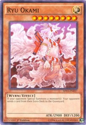 Ryu Okami (Common) (SHVI-EN037) - Shining Victories 1st Edition