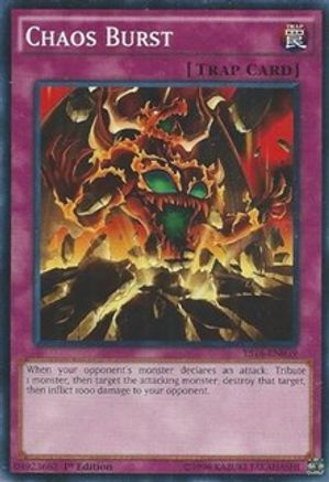 Chaos Burst (Common) (YS16-EN039) - Starter Deck: Yuya 1st Edition