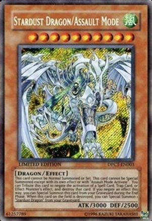 Stardust Dragon/Assault Mode (Secret) (Secret Rare) (DPCT-EN003) - Duelist Pack Collection Tin Limited