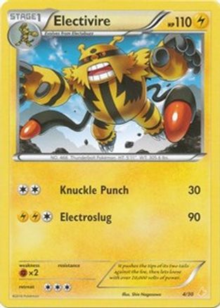 Electivire (25/30) [XY Trainer Kit Pikachu Libre & Suicune] - Common