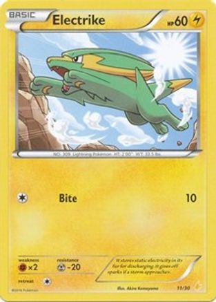 Electrike (28/30) [XY Trainer Kit Pikachu Libre & Suicune] - Common