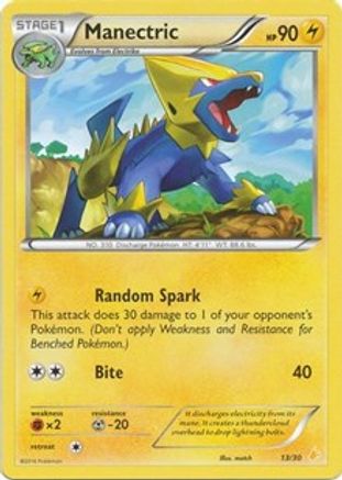 Manectric (13/30) [XY Trainer Kit Pikachu Libre & Suicune] - Common