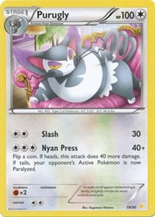 Purugly (19/30) [XY Trainer Kit Pikachu Libre & Suicune] - Common
