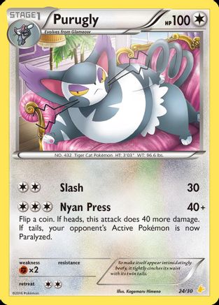 Purugly (24/30) [XY Trainer Kit Pikachu Libre & Suicune] - Common