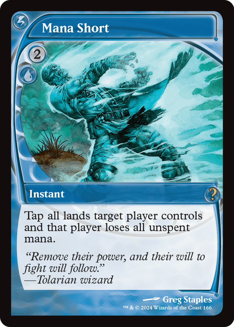 Mana Short (Future Sight) (MB2-166) [Mystery Booster 2]