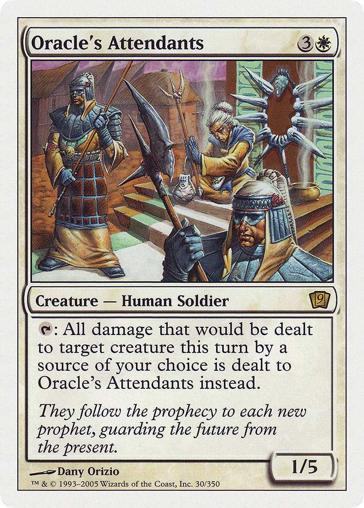 Oracle's Attendants (9ED-030) [9th Edition] Foil