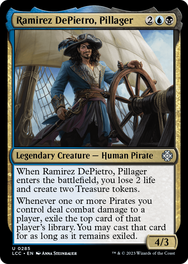 Ramirez DePietro, Pillager [Commander: The Lost Caverns of Ixalan]