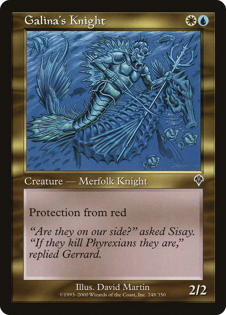 Galina's Knight (INV-248) [Invasion]
