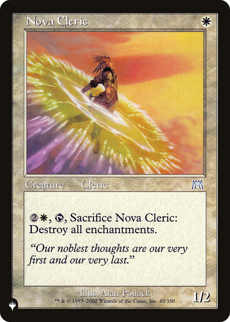 Nova Cleric - The List [The List]
