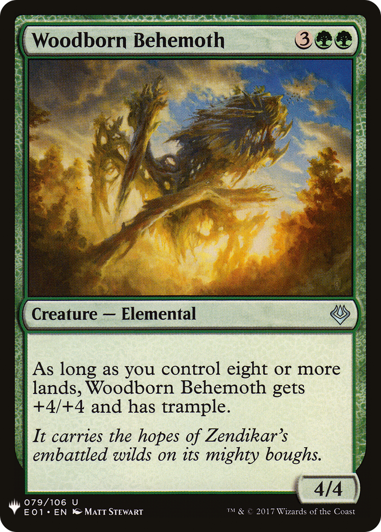 Woodborn Behemoth (LIST-079) [The List]