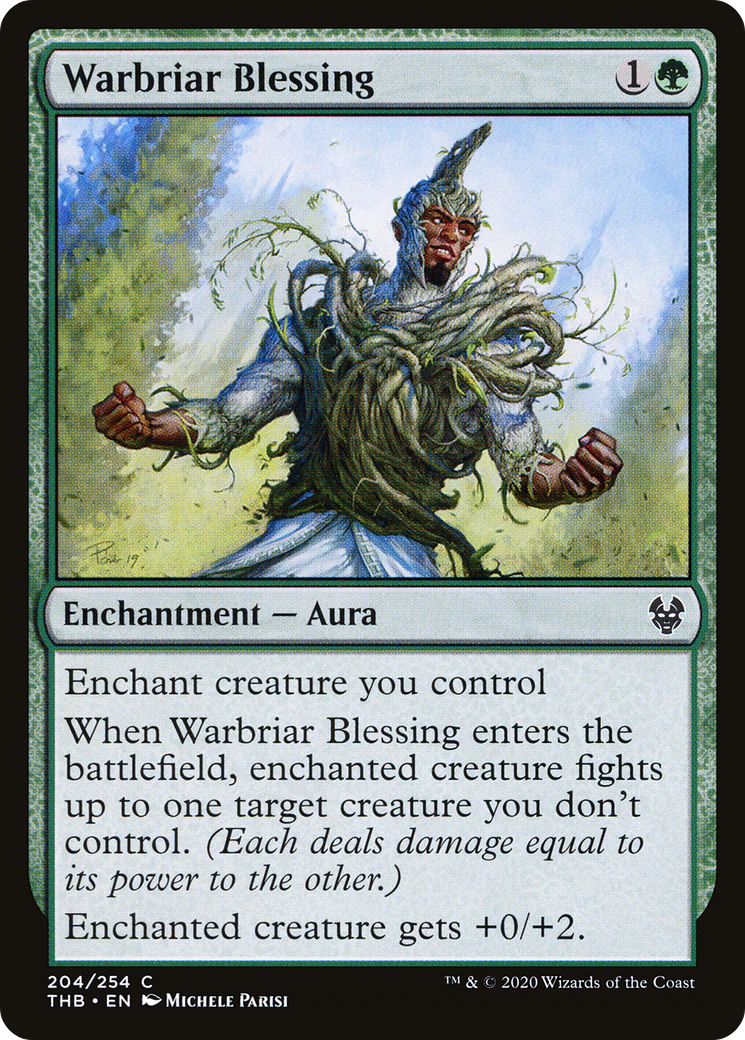 Warbriar Blessing (THB-204) [Theros Beyond Death]